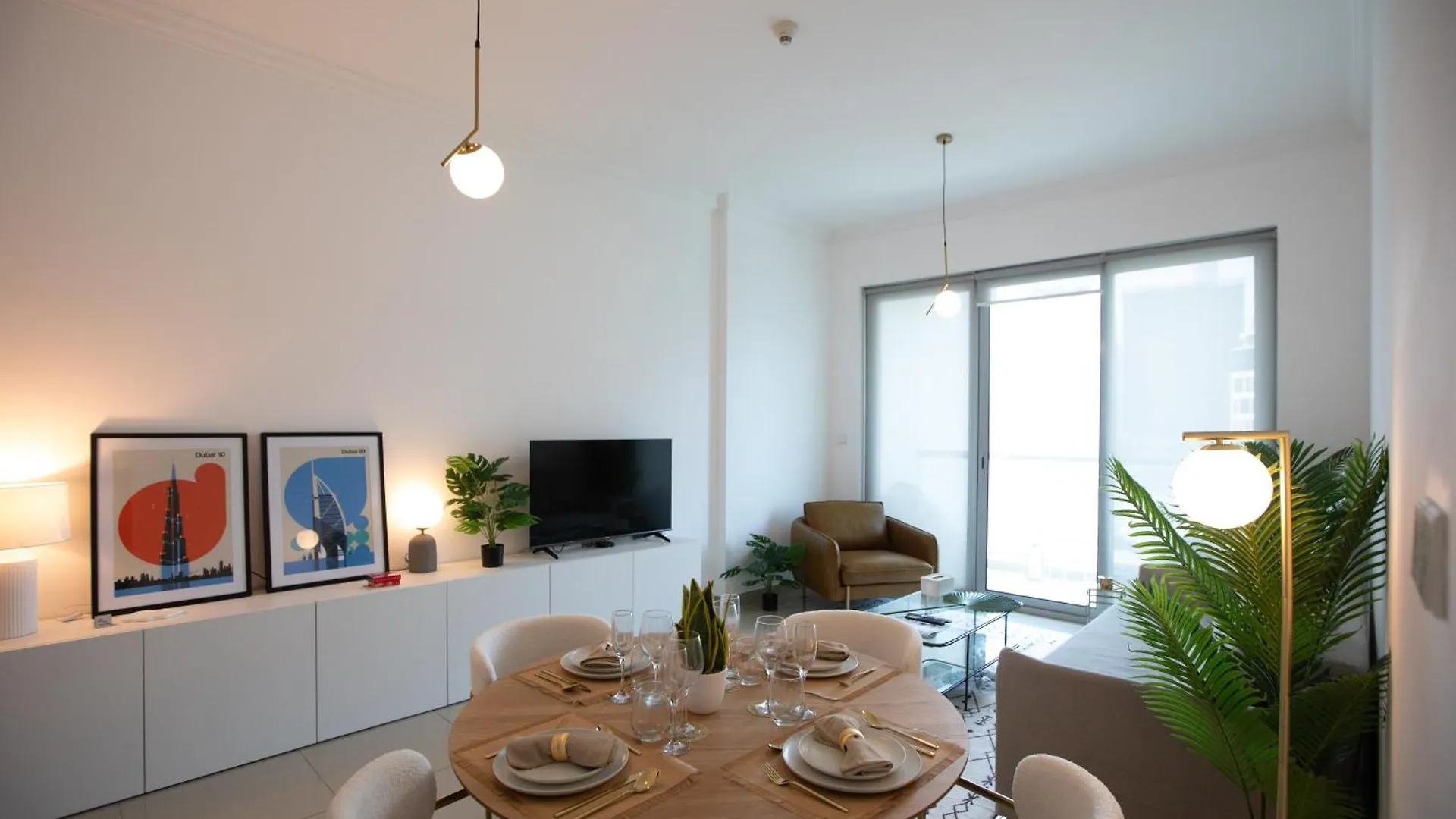 Noma Fairview - Burj Khalifa View Stunning Apartment In Business Bay Dubai